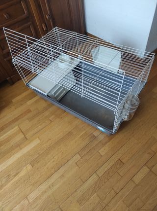 Jaula Cobayas 86x48cm Base Buen Estado