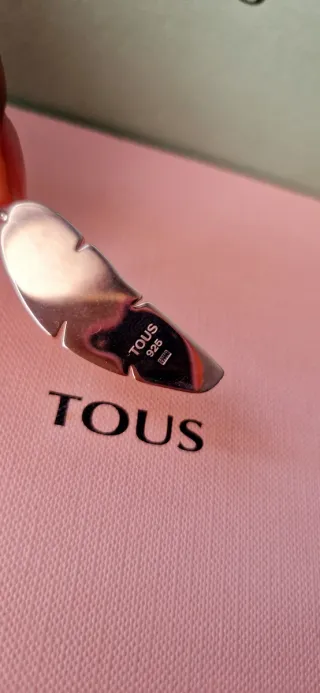 Colgante Tous Plata Hoja