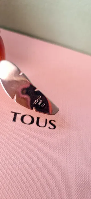 Colgante Tous Plata Hoja