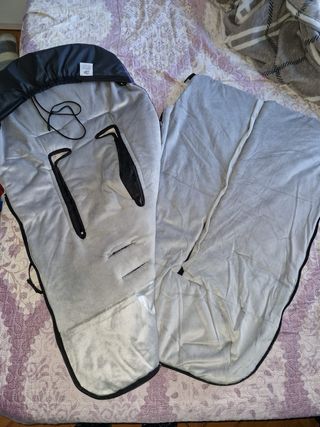 Saco de bebé negro INTER BABY