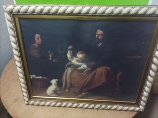 Cuadro con copia de Murillo