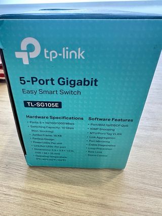 TP-Link TL-SG105E 5-Port Gigabit Switch