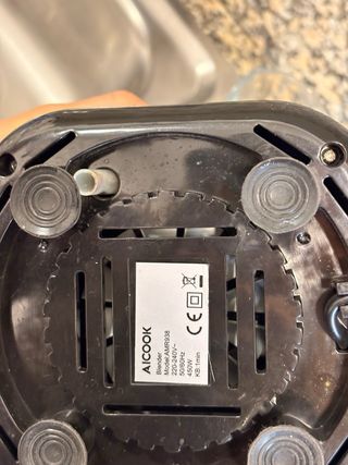 Batidora Vaso Aicok 450W con Vaso Picador