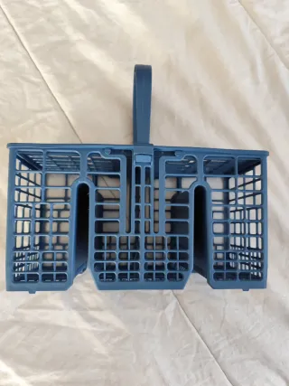 Cesto para lavavajillas azul