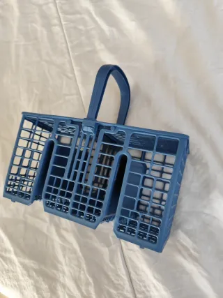 Cesto para lavavajillas azul