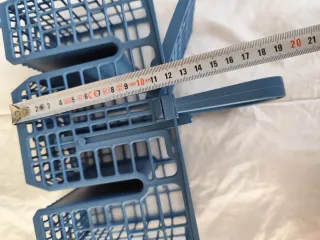 Cesto para lavavajillas azul