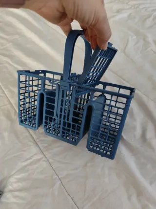 Cesto para lavavajillas azul