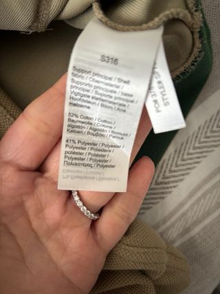 Conjunto Sudadera y Pantalón Lacoste Beige