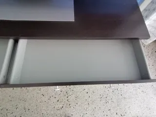 Aparador Ikea Negro/Marrón