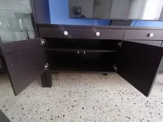 Aparador Ikea Negro/Marrón