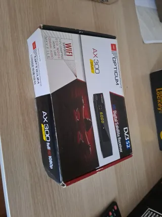 Opticum AX300 Receptor Satélite DVB-S2 Full HD