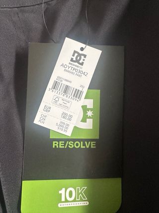 Pantalón Snowboard DC Shoes Negro