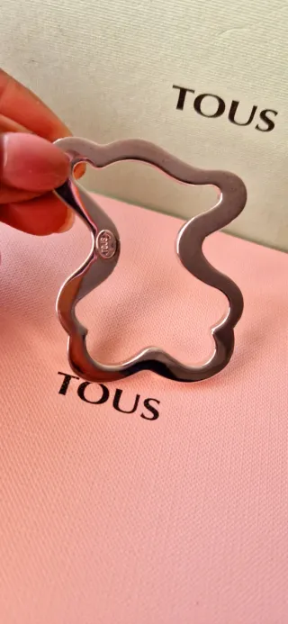 Colgante Tous Oso Plata