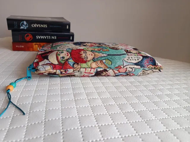 Funda de libro con cremallera