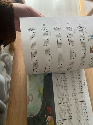 Libro de música El Arco Iris