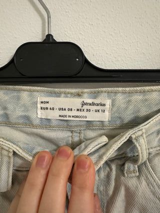 Jeans Mom Fit Stradivarius Taglia 40