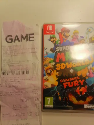 Super Mario 3D World + Bowser's Fury Switch