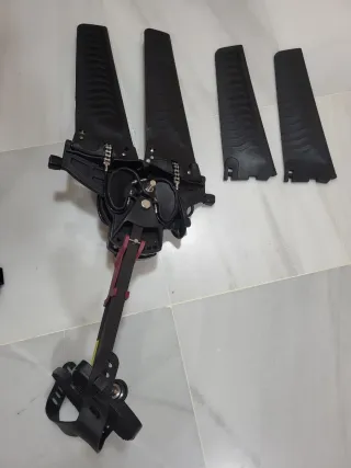 Kayak KOL Outdoor turquesa con ruedas