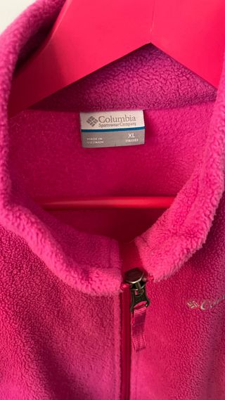Chaqueta Columbia Mujer Rosa