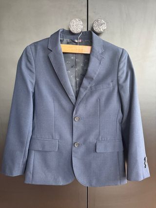 Traje azul para niño talla 9-10