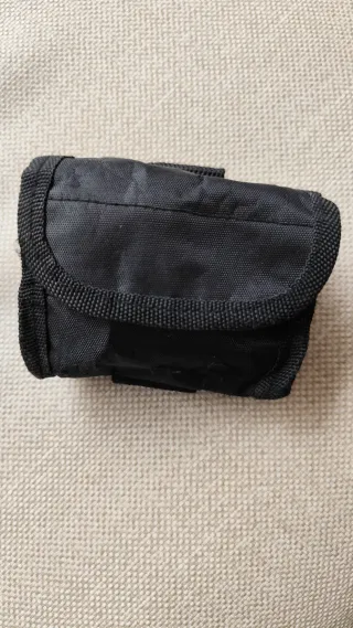 Candado de moto amarillo con funda