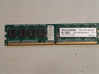 Memoria RAM Apacer 1GB DDR2 PC2-5300