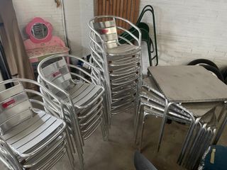 Pack Sillas y Mesa Terraza Metal