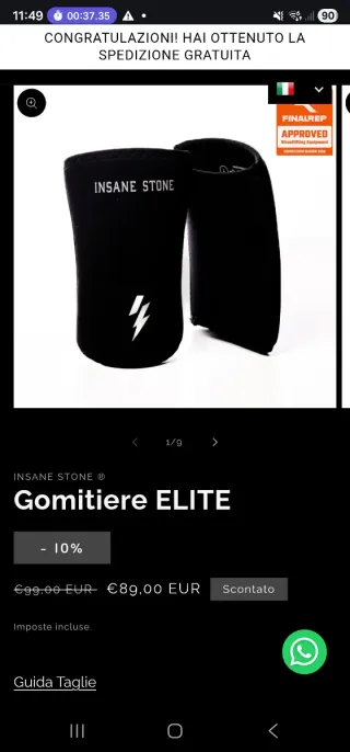 Gomitiere Insane Stone Elite