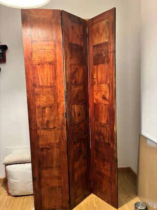 Biombo Madera Maciza