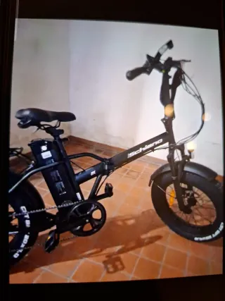 Bici elettrica pieghevole Schiano pedalata assisti
