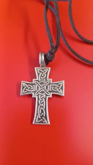 Colgante Cruz Celta Diseño Envejecido