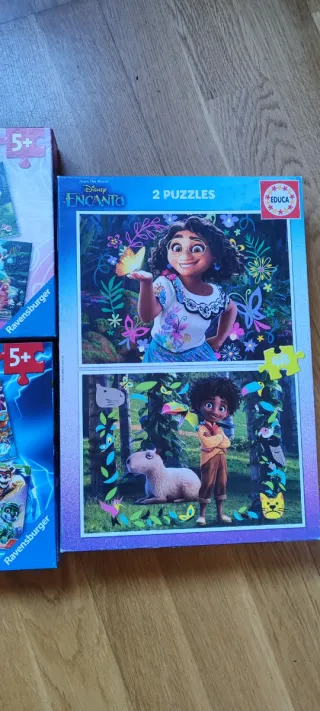 Lote 3 Puzzles Ravensburger Disney 5+
