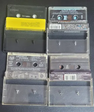 3 Cintas Rock Español: Antonio Flores Barricada...