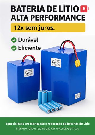 PACK BATERIA DE LÍTIO