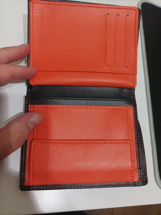 Cartera de hombre negra