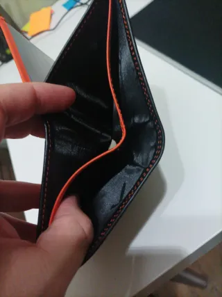 Cartera de hombre negra