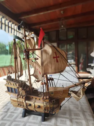 Maqueta Barco Santa María 1492