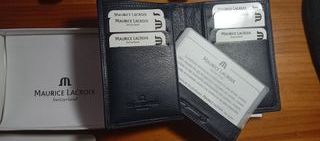 Cartera Maurice Lacroix, azul oscuro, Nueva