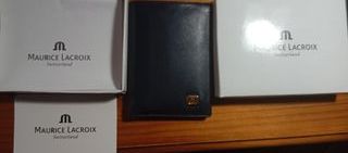 Cartera Maurice Lacroix, azul oscuro, Nueva