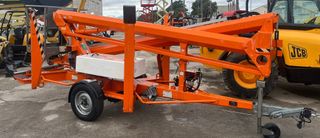 Plataforma Elevadora Remolcable Naranja 17 metros