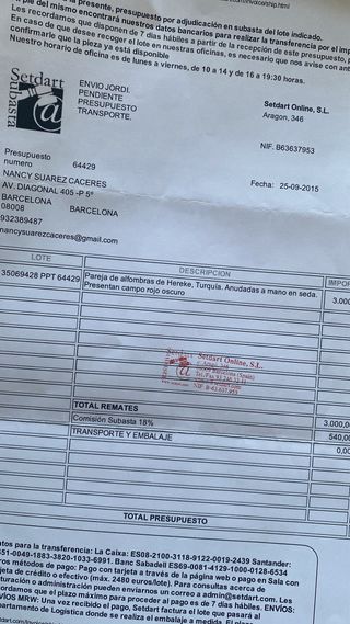 Alfombra de seda con diseño floral. Hereke Turquía