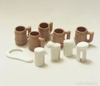 Playmobil Jarras Cerveza Banquete