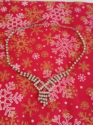 Gargantilla de fantasía plateada