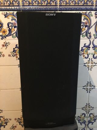 Colunas de Som Sony Pretas