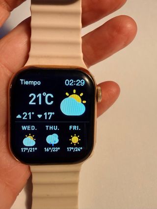 Smartwatch Serie 8 oro rosado
