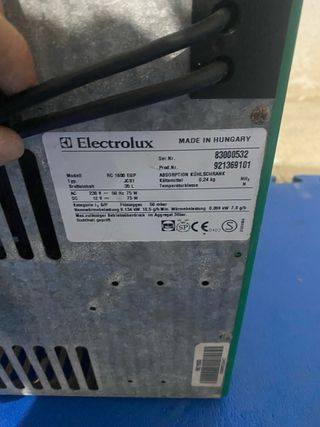 Nevera Portátil 220V y 12V Electrolux
