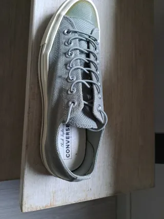 Zapatillas Converse Bajas Beige/Gris