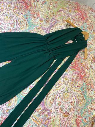 Mono multiposición verde botella