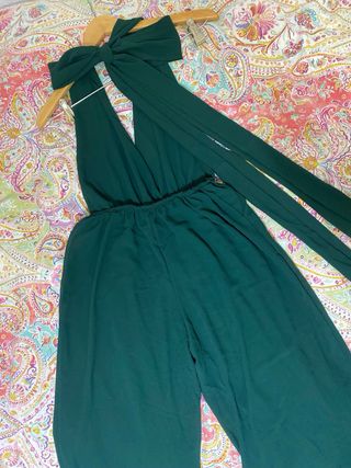 Mono multiposición verde botella