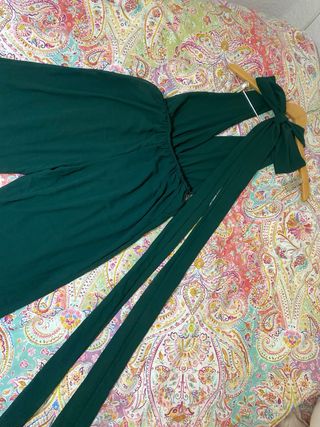 Mono multiposición verde botella